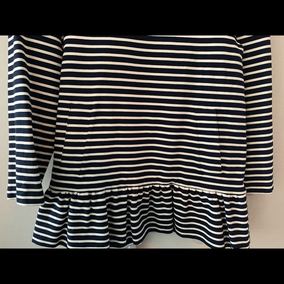 Kate Spade Annetta Peplum Top - Picture 2 of 6